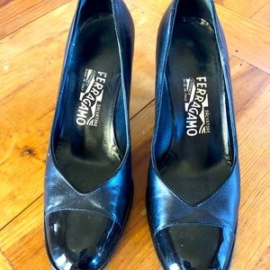Salvatore Ferragamo Black Heels